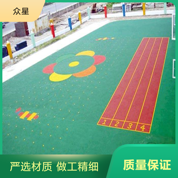 南宁市硅PU塑胶地坪 - 厂家
