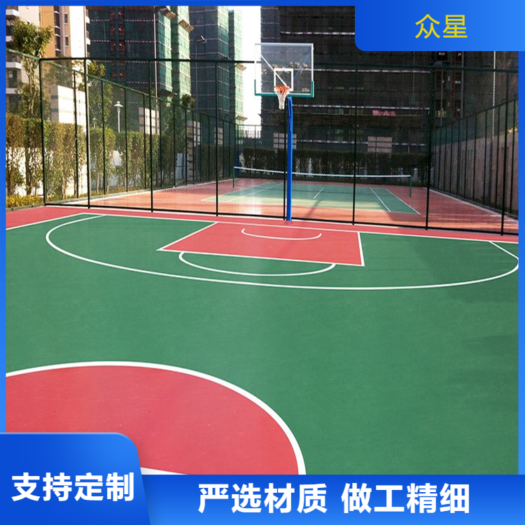 南宁市EPDM颗粒篮球场硅PU - 哪里好