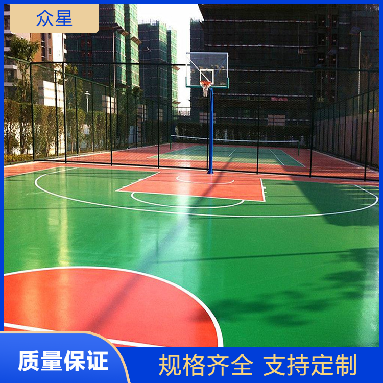 南宁市塑胶篮球场橡胶跑道 - 厂家